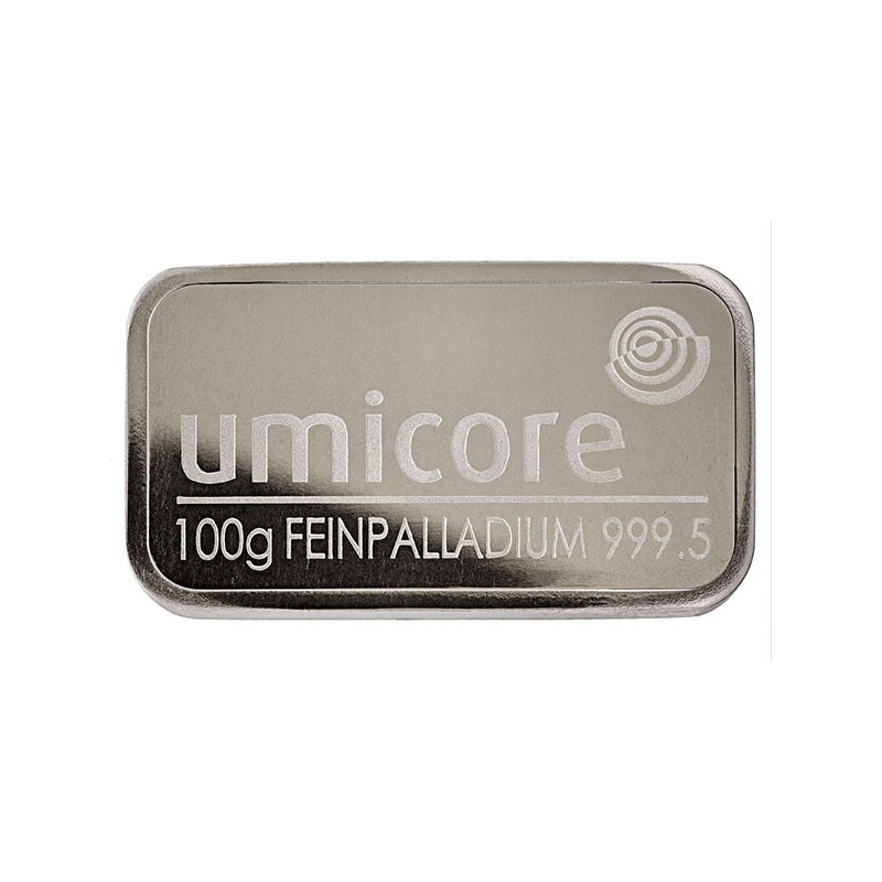 100 Gramm Platinbarren geprägt 100 Gramm Platinbarren geprägt