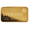 31,10g Goldbarren geprägt